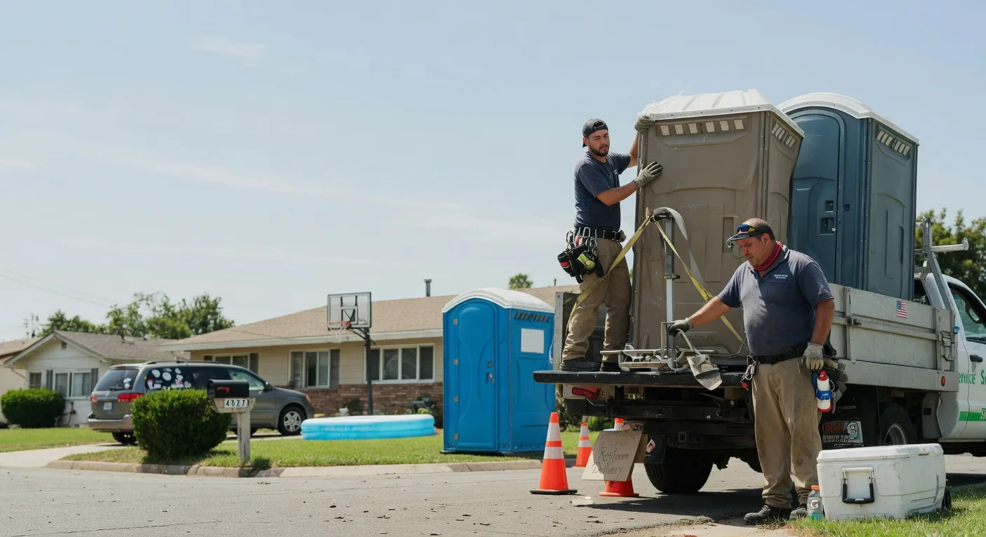 Porta Potty Rental in Bagwell, TX near me